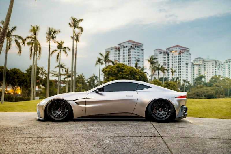 Aston Martin Modified AIRBFT AirRide Suspension | Stance Case