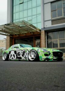 Mercedes-Benz SLS 63  AIRBFT AirRide Classic Low-Stance Modification Case