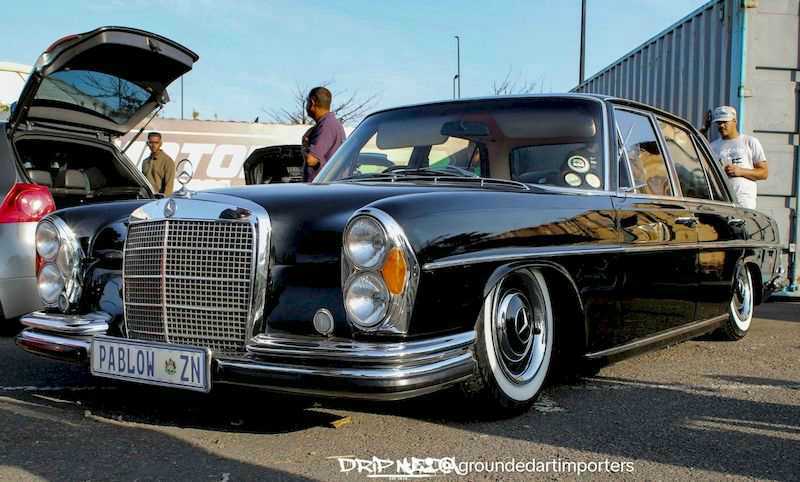 Mercedes-Benz W114  AIRBFT AirRide Air Suspension Classic Stance Modification Case
