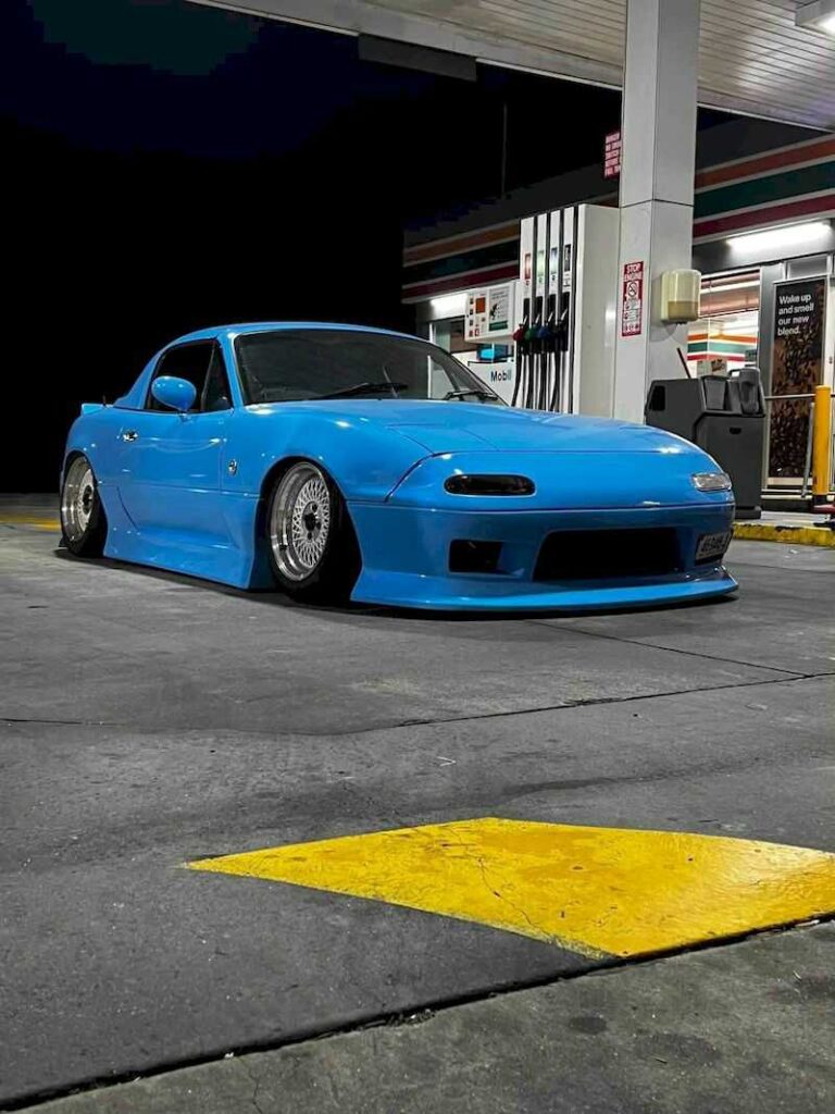 Mazda Mx-5 Na AirRide Kit Classic Pop-Up Roadster Stance