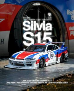 Nissan Silvia S15 AirRide Kit Drift Widebody Coupe Stance